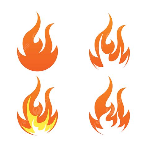 Icon Fire Clipart Transparent Background Fire Logo Icon Design