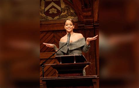 Rihanna Receives Harvard Humanitarian Of The Year Award