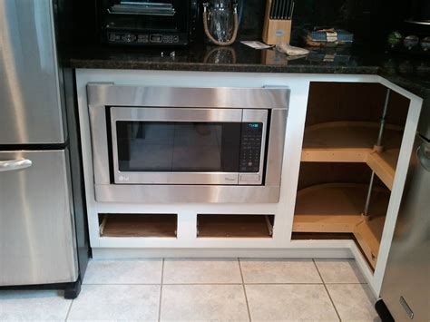 These products help tackle this wasted space and make cabinets 100% more efficient. Now you see my vision for the microwave cabinet complete ...