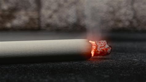 Burning Cigarette Focused Critiques Blender Artists Community