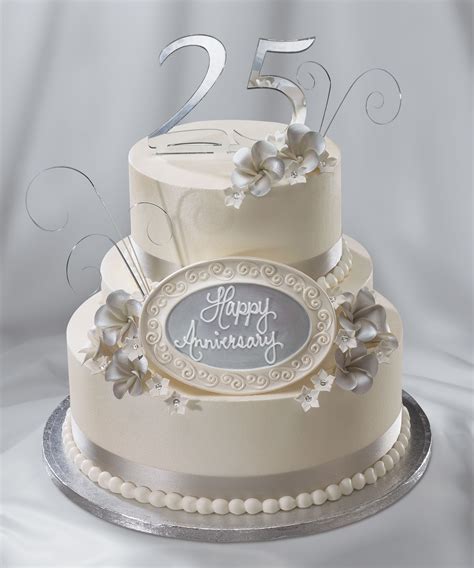 25+ Inspired Photo of 25Th Birthday Cakes - birijus.com | Silver