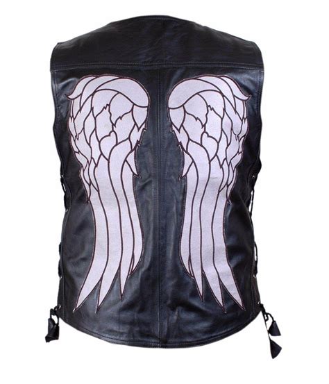 The Walking Dead Daryl Dixon Leather Vest The Film Jackets