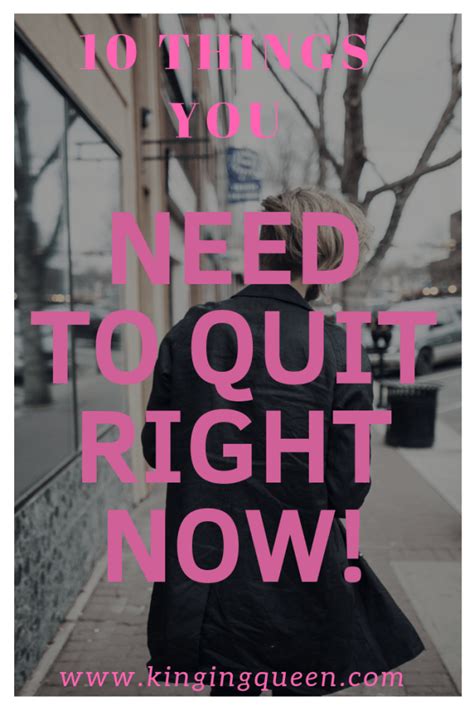 10 Things You Need To Quit Right Now Woman Quotes How To Fall Asleep