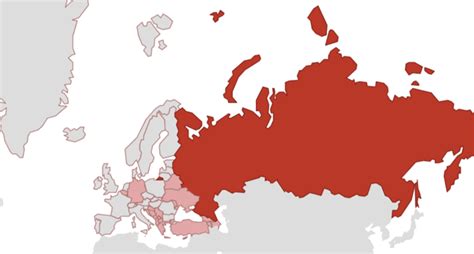 Karte von russland mit den wichtigsten städten sowie den nachbarstaaten. Russian Federation