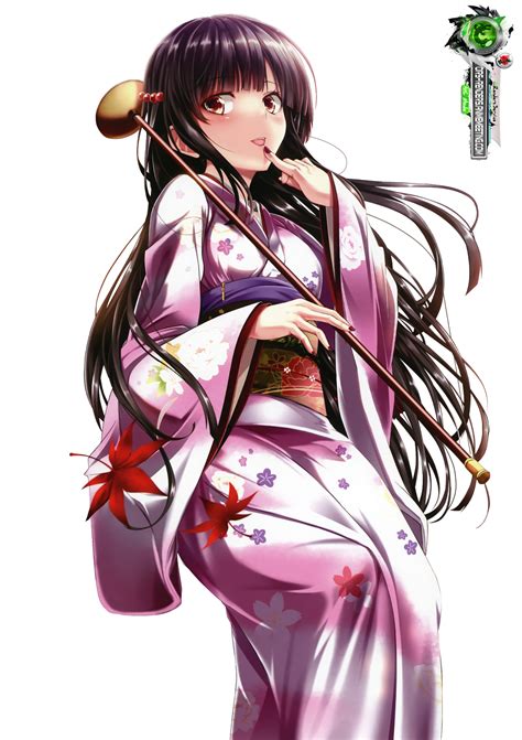 Autunn Kimono Girl Hyper Cute Render2vers Ors Anime Renders