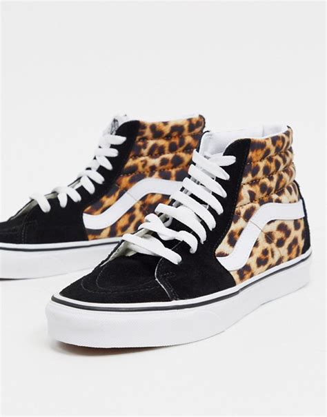 4.3 out of 5 stars 96. Vans Sk8-Hi trainers in leopard print | ASOS