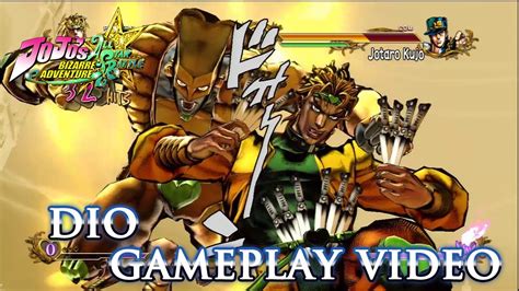 Jojos Bizarre Adventure All Star Battle Ps3 Dio Gameplay Combo