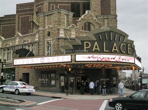 The Palace Theater Albany New York Venue Marquee Facade James R