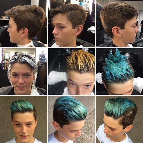 Pin By Mark Lewis On Hair Boys Dyed Hair Kids Hair Color Hair Dye Tips