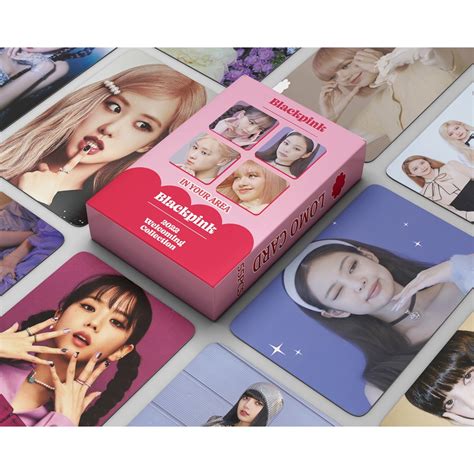 55pcsbox Kpop Blackpink Photocards 2022 In Your Area Lomo Cards