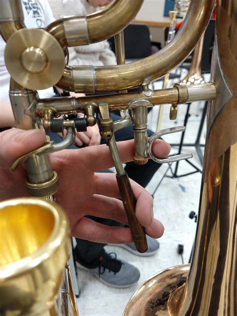 Another Way Of Holding Trombone Rtrombone