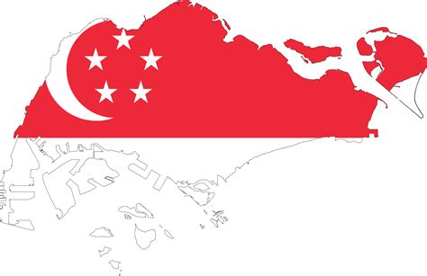 Singapore Flag Png Photo Png Mart