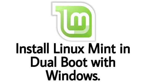Easy Linux Mint Cinnamon Installation Alongside Windows In Dual Boot Without Loosing Windows