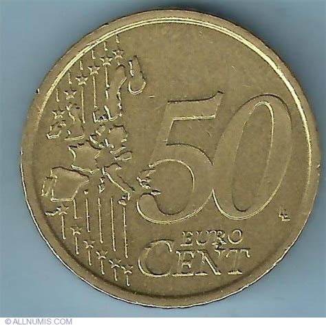 50 Euro Cent 2006 Euro 2002 50 Euro Cent Italy Coin 14359