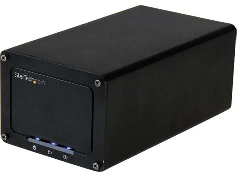 StarTech Com USB 3 1 Gen 2 10Gbps External Enclosure For Dual 2 5