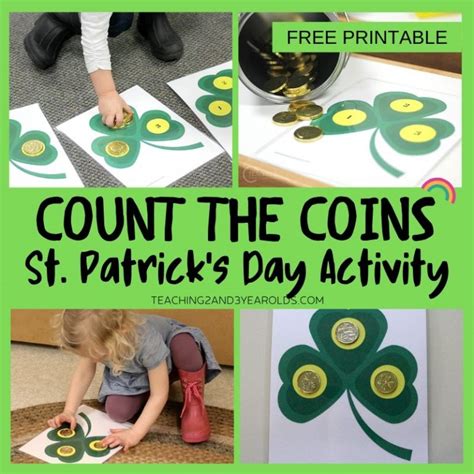 St Patricks Day Math Activity Simple For Toddlers