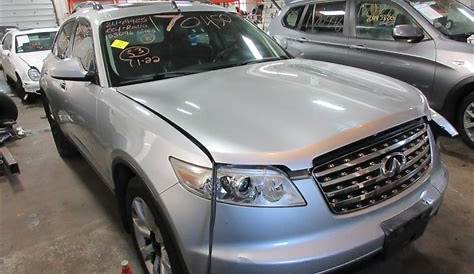 Parting out 2003 Infiniti FX35 - Stock # 170450 - Tom's Foreign Auto