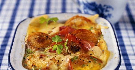 Bread Gratin With Cheese And Tomatoes Recipe Eat Smarter Usa