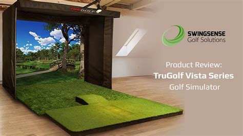 Product Review Trugolf Vista Series Golf Simulator Swingsense