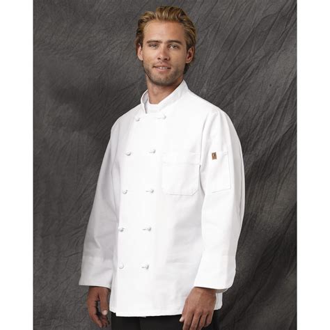 Executive Chef Coat Long Sizes 0420l Corporate Specialties
