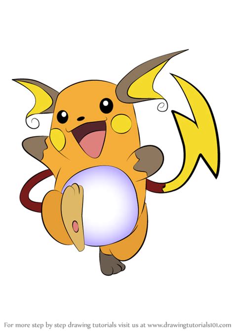 How To Draw Mega Raichu