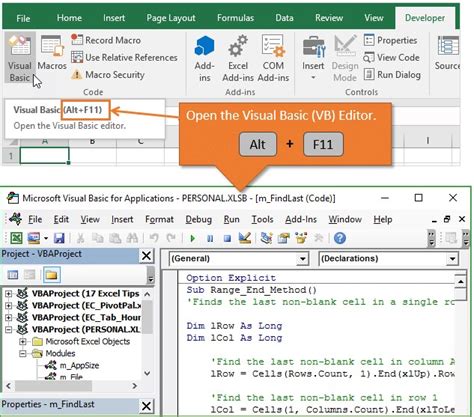 Excel Vba Basics Vinjas