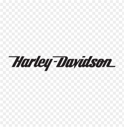 Harley Davidson Logo Vector Text Only 468943 Toppng