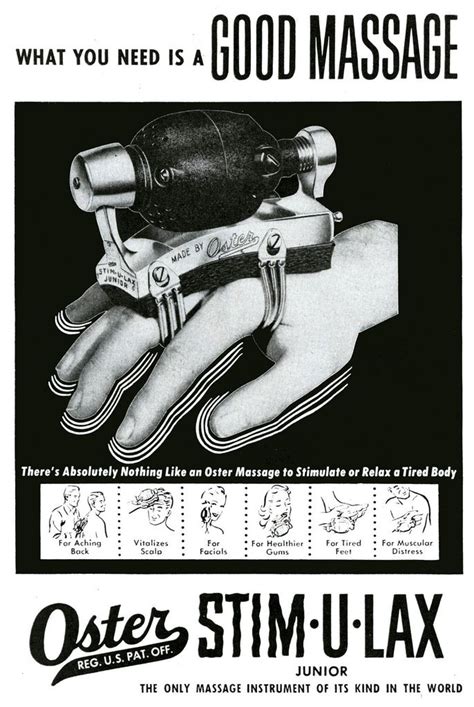 A Good Massage Funny Vintage Ads Vintage Ads Old Ads