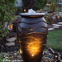 Outdoor Fountains | DIY Water Feature | Aquascape Fountain Kit