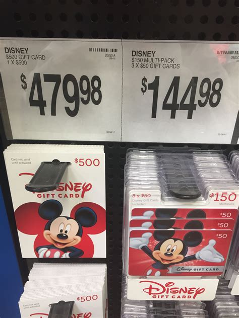Sams Club For Discounted Disney T Cards Disney T Card Disney