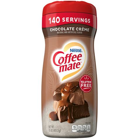 Nestle Coffee Mate Chocolate Creme Powder Coffee Creamer 15 Oz
