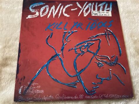 Sonic Youth Kill Yr Idols Vinyl 12 1985 2nd Reissue Very Rare Mint Ebay