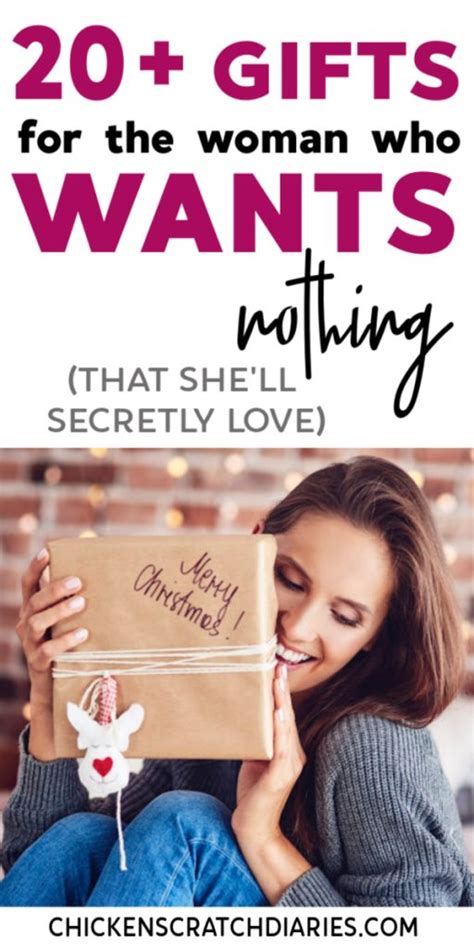 Check spelling or type a new query. Gifts for the Woman Who Wants Nothing (that she'll ...