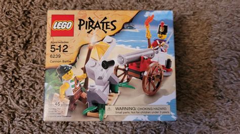 Lego Pirates Cannon Battle 6239 New Sealed Retired 673419111430 Ebay