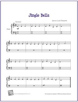 Jingle bells for very easy piano. Jingle Bells | Free Beginner Harp Sheet Music - MakingMusicFun.net