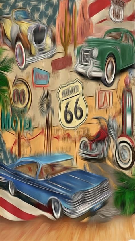 1920x1080px 1080p Free Download Route 66 Antique California