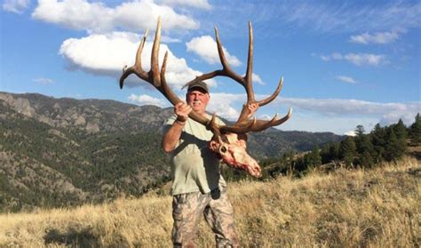 Wow Giant Bull Elk Taken On Public Land By Missoula Hunter