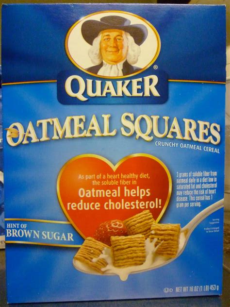 These get 2 stars only. Classy Eats: New favorite cereal: Quaker Oatmeal Squares.
