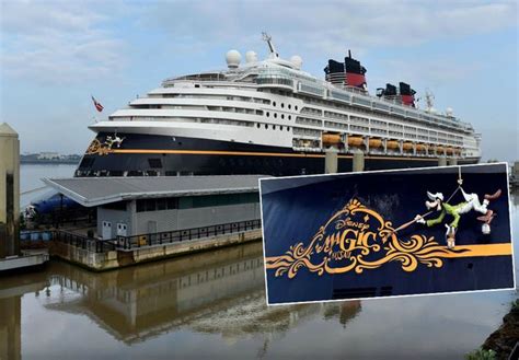 Pictured Disney Magic Arrives In Liverpool Liverpool Echo