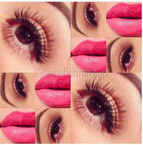 Cant Go Wrong With Lashes And Pink Lips House Of Lashes Perfect Eyes