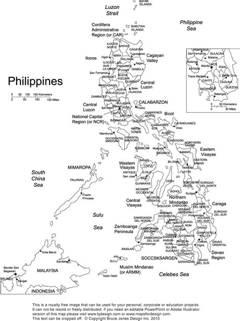 Philippine Map Philippines Map