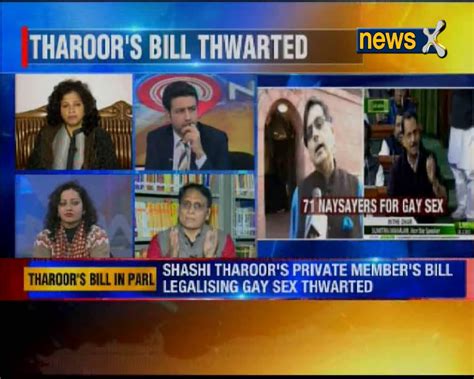 Shashi Tharoors Bill To Decriminalise Consensual Sex Defeated In Lok Sabha