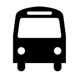 Bus, public transportation, transportation icon