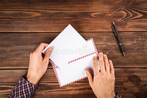 Sending A Letter Stock Photo Image Of Empty Male Post 87454438