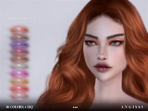 Sims 4 Eyeshadow A17 By Angissi At Tsr Best Sims Mods