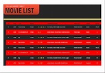 Movie List Template for EXCEL | Excel Templates