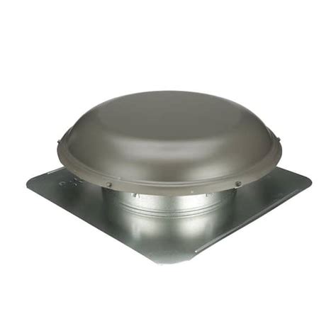 Reviews For Air Vent 144 Sq In Nfa Galvanized Round Top Roof Louver Static Vent In Weatherwood