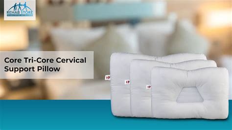 Core Tri Core Cervical Support Pillow Rehab Store Youtube