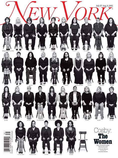 bill cosby s alleged sex assault victims come together for one powerful new york magazine cover