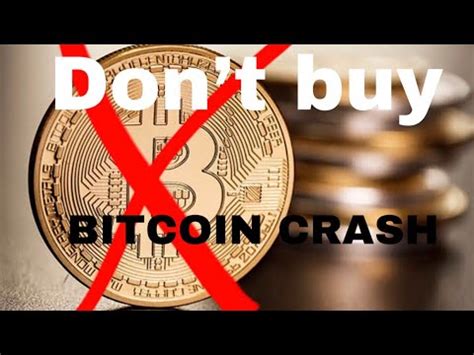 > most likely the bitcoin price will recover over time and in 10 years valued much higher (>10x ?) than it is now. Bitcoin Crash!!! - YouTube